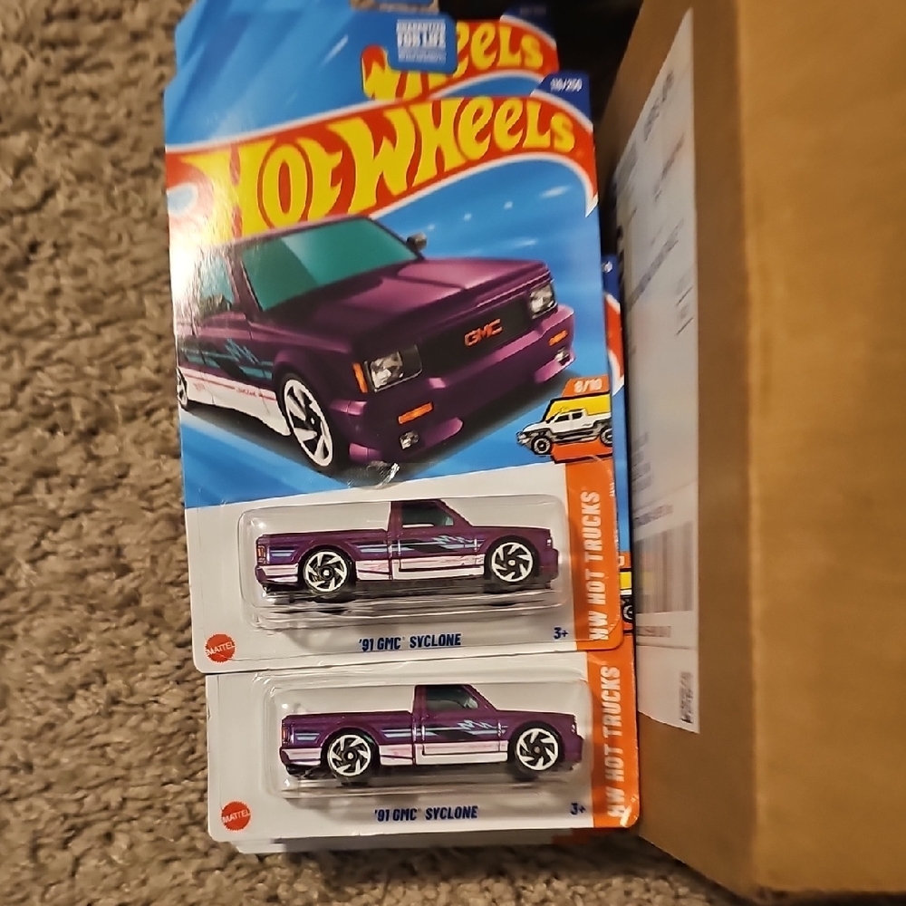 '91 GMC Syclone Purple Toy Car